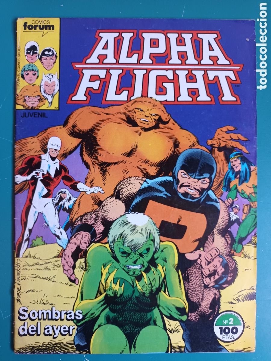 C&oacute;mics: Alpha Flight vol 1 N&deg; 2 FORUM - MARVEL 1985 - Foto 1