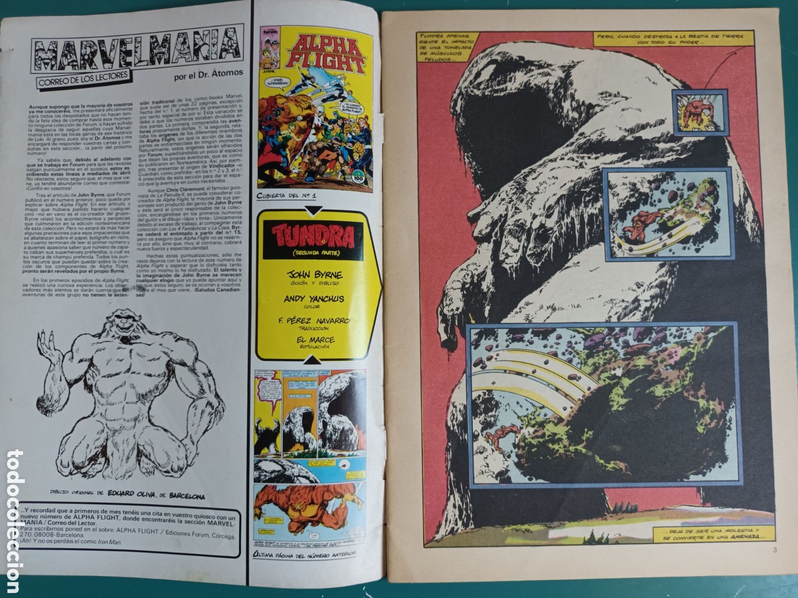 C&oacute;mics: Alpha Flight vol 1 N&deg; 2 FORUM - MARVEL 1985 - Foto 2