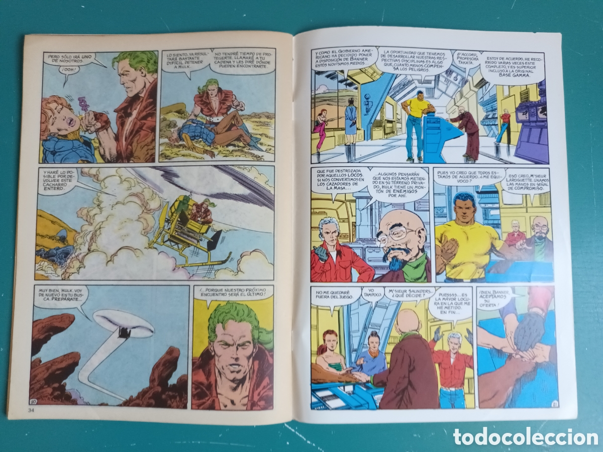 C&oacute;mics: Alpha Flight vol 1 N&deg; 34 FORUM - MARVEL 1988 LA MASA HULK - Foto 8