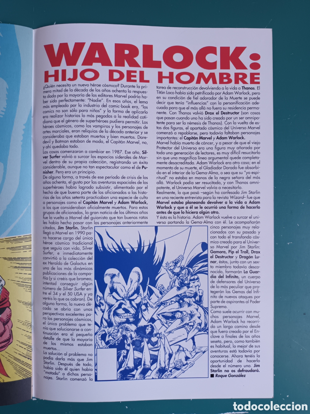 C&oacute;mics: Warlock y la guardia del infinito vol 1 N&deg; 1 FORUM - MARVEL 1993 - Foto 11
