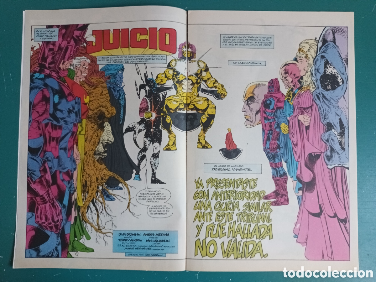 C&oacute;mics: Warlock y la guardia del infinito vol 1 N&deg; 1 FORUM - MARVEL 1993 - Foto 3