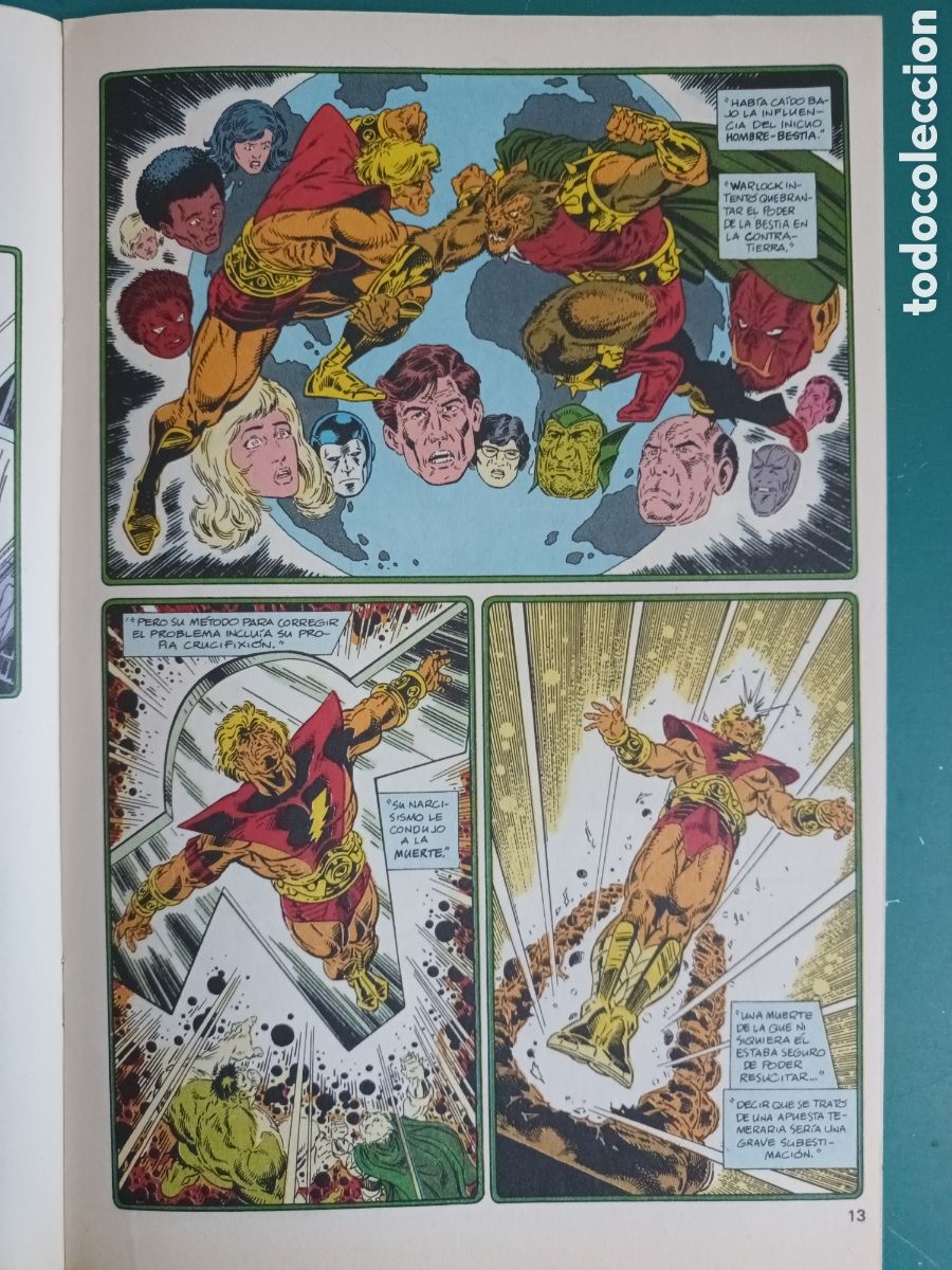 C&oacute;mics: Warlock y la guardia del infinito vol 1 N&deg; 1 FORUM - MARVEL 1993 - Foto 5