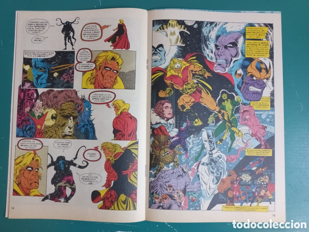 C&oacute;mics: Warlock y la guardia del infinito vol 1 N&deg; 1 FORUM - MARVEL 1993 - Foto 6