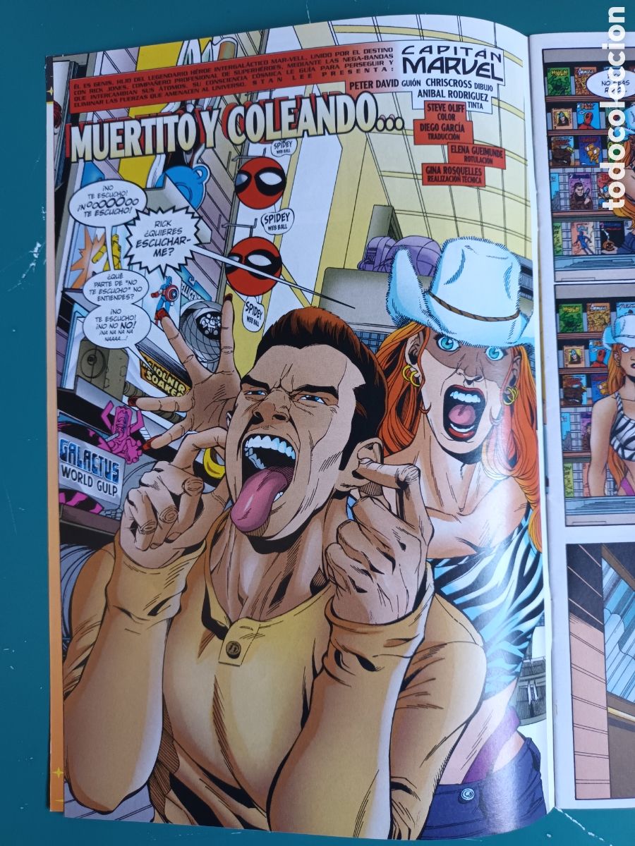 C&oacute;mics: Capit&aacute;n Marvel vol 1 N&deg; 12 FORUM - MARVEL 2001 MAXIMUM SECURITY - Foto 4