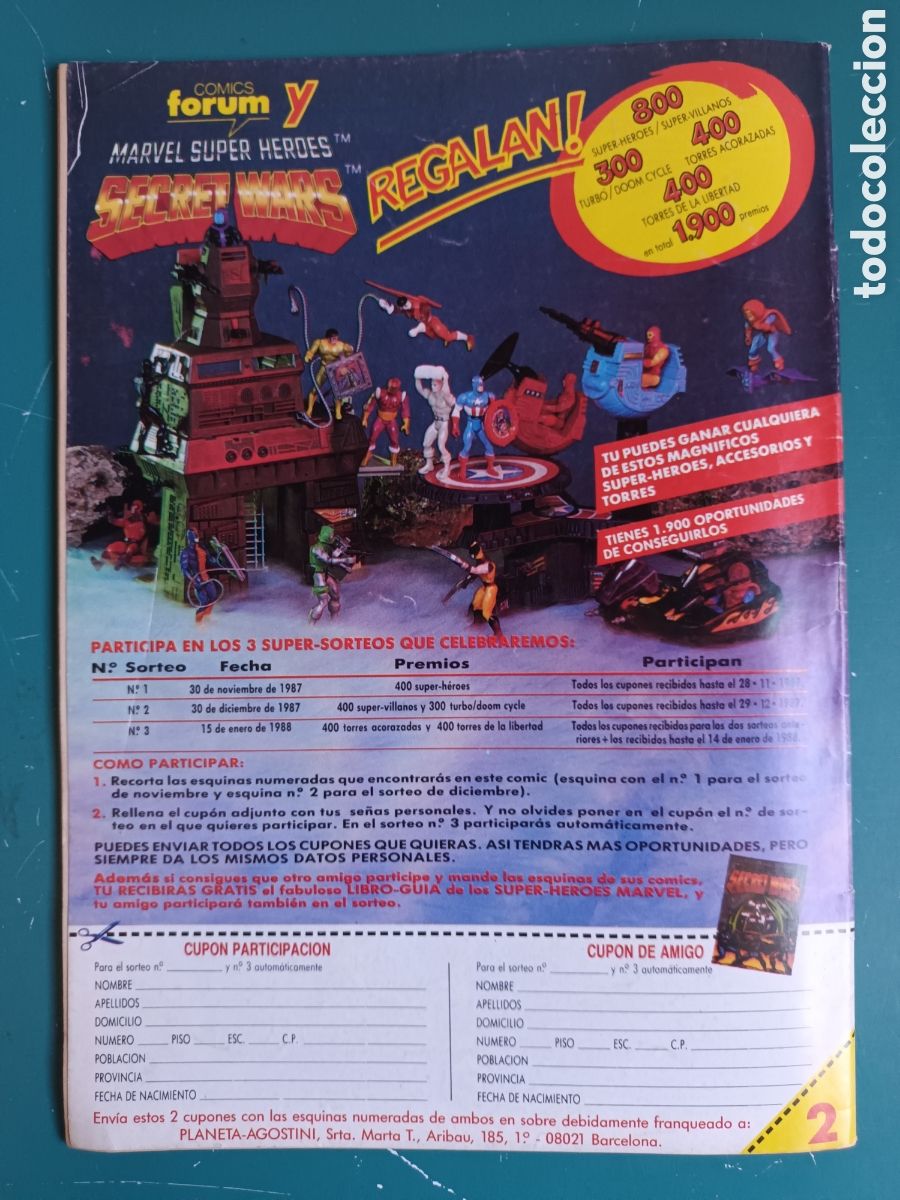 C&oacute;mics: Spiderman vol 1 N&deg; 143 FORUM - MARVEL 1987 SILVER SABLE - Foto 8