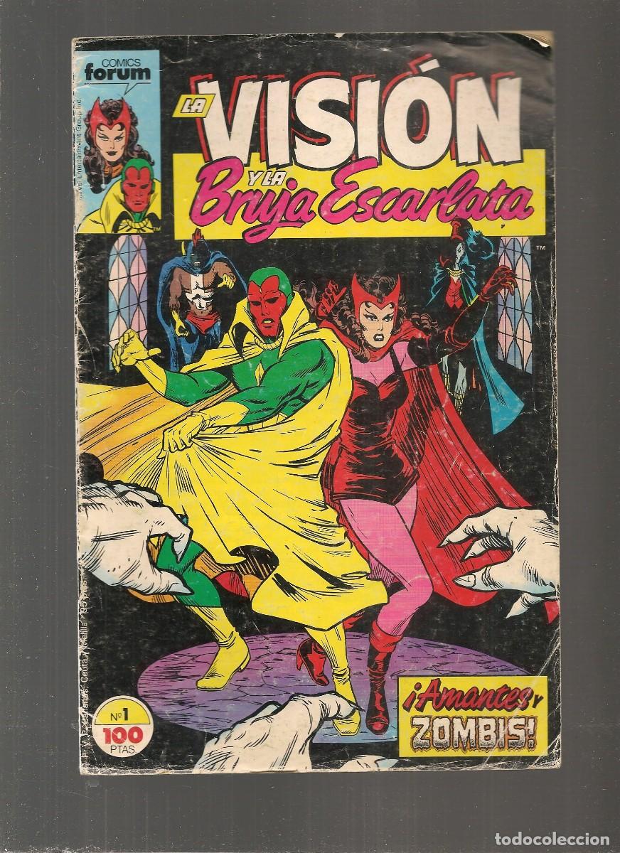 C&oacute;mics: LA VISION Y LA BRUJA ESCARLATA. N&ordm; 1. FORUM (ST/A14) - Foto 1