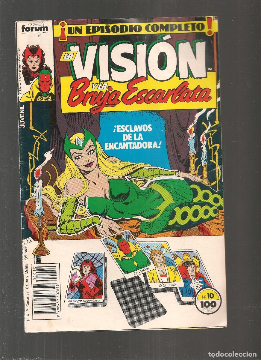 C&oacute;mics: LA VISION Y LA BRUJA ESCARLATA. N&ordm; 10. FORUM (ST/A14) - Foto 1