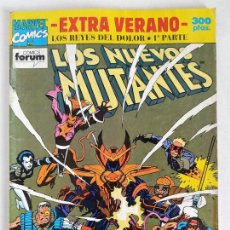 Cómics: LOS NUEVOS MUTANTES EXTRA VERANO - LOS REYES DEL DOLOR 1ª PARTE+ PÓSTER ~ MARVEL/FORUM (1992)