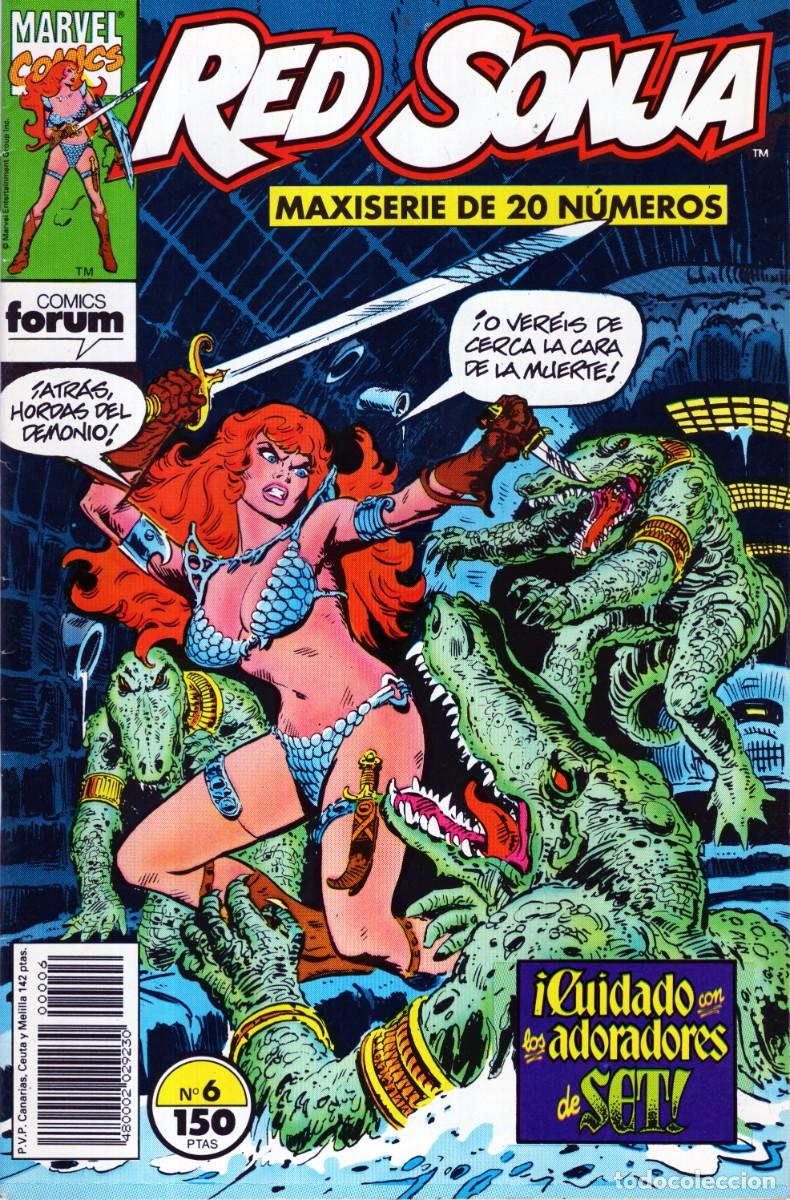 C&oacute;mics: RED SONJA N&ordm; 6 - FORUM - ESTADO EXCELENTE - Foto 1