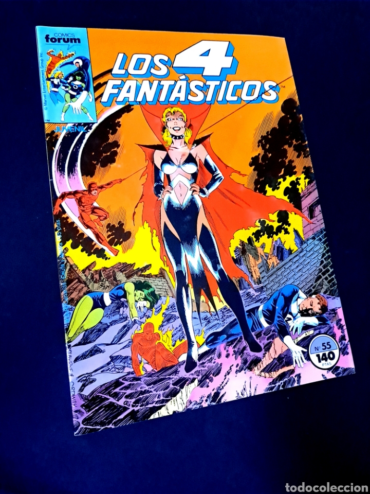 C&oacute;mics: EXCELENTE ESTADO LOS 4 FANTASTICOS 55 FORUM COMICS GRAPA - Foto 1