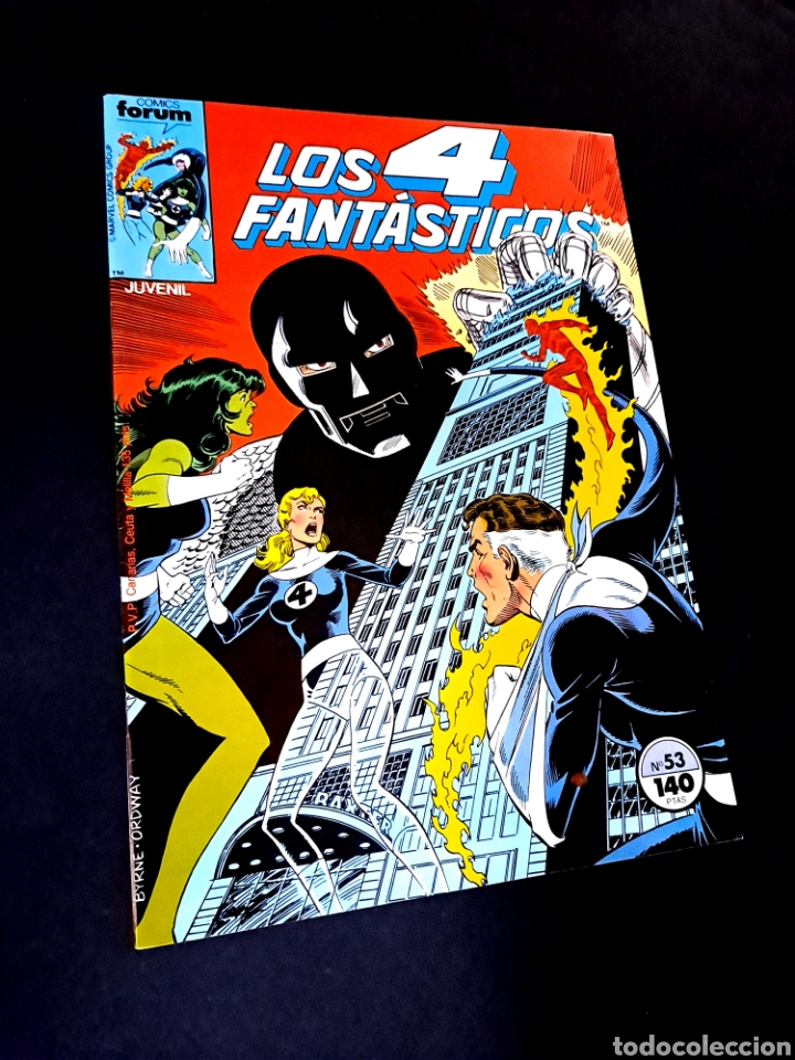 C&oacute;mics: EXCELENTE ESTADO LOS 4 FANTASTICOS 53 FORUM COMICS GRAPA - Foto 1