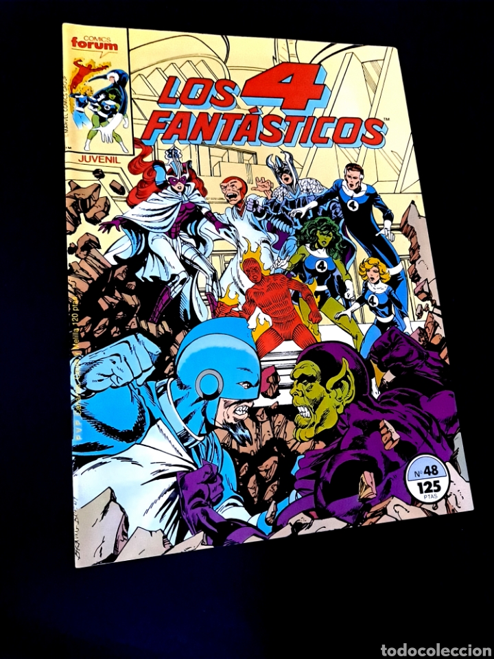 C&oacute;mics: EXCELENTE ESTADO LOS 4 FANTASTICOS 48 FORUM COMICS GRAPA - Foto 1