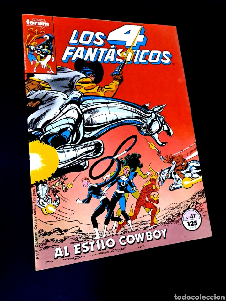 C&oacute;mics: EXCELENTE ESTADO LOS 4 FANTASTICOS 47 FORUM COMICS GRAPA - Foto 1