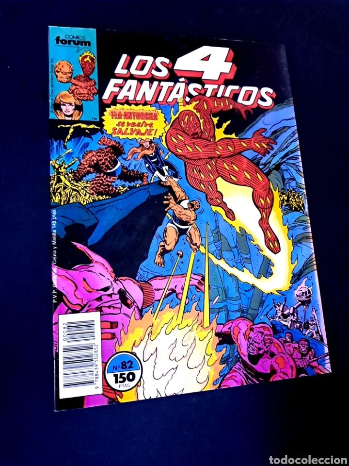 C&oacute;mics: EXCELENTE ESTADO LOS 4 FANTASTICOS 82 FORUM COMICS GRAPA - Foto 1