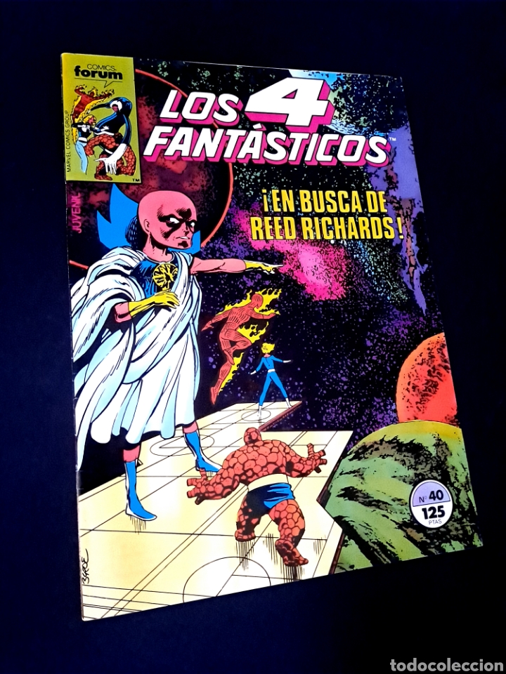 C&oacute;mics: EXCELENTE ESTADO LOS 4 FANTASTICOS 40 FORUM COMICS GRAPA - Foto 1