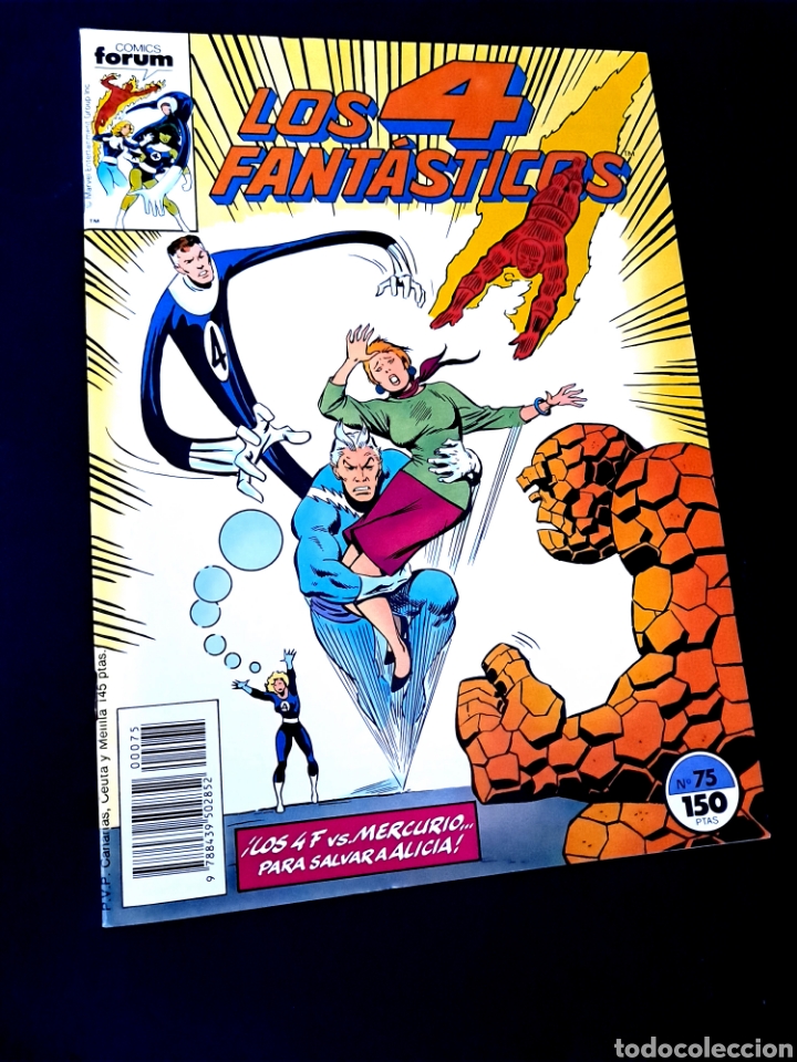 C&oacute;mics: EXCELENTE ESTADO LOS 4 FANTASTICOS 75 FORUM COMICS GRAPA - Foto 1