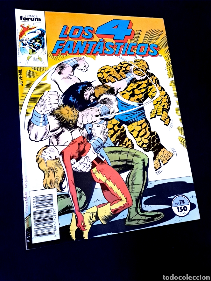 C&oacute;mics: EXCELENTE ESTADO LOS 4 FANTASTICOS 74 FORUM COMICS GRAPA - Foto 1
