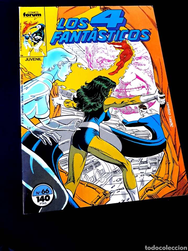 C&oacute;mics: EXCELENTE ESTADO LOS 4 FANTASTICOS 66 FORUM COMICS GRAPA - Foto 1