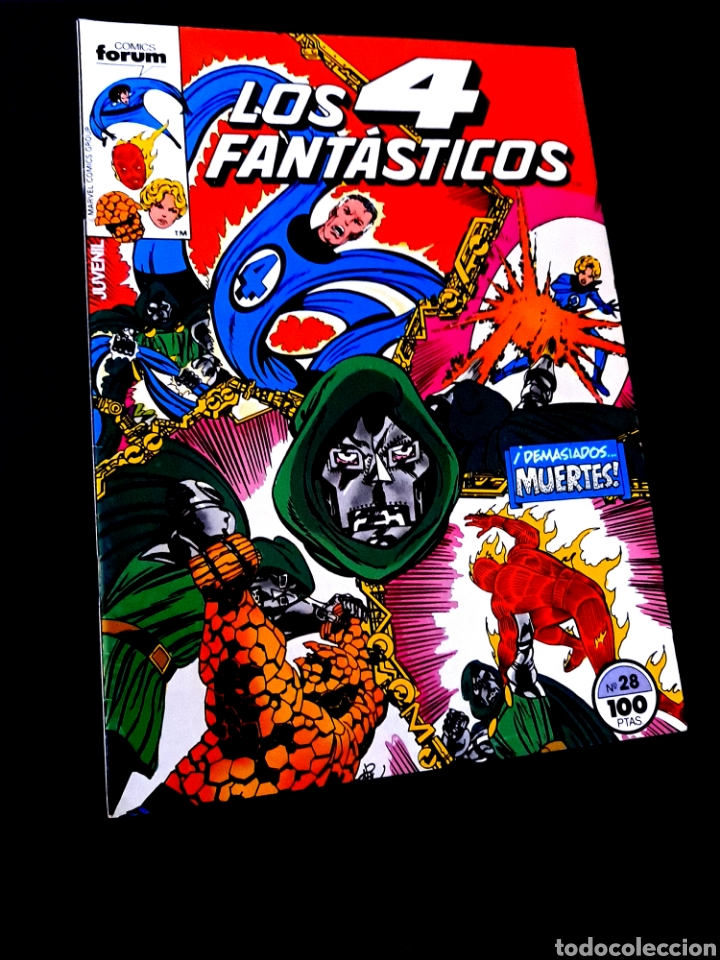 C&oacute;mics: EXCELENTE ESTADO LOS 4 FANTASTICOS 28 FORUM COMICS GRAPA - Foto 1