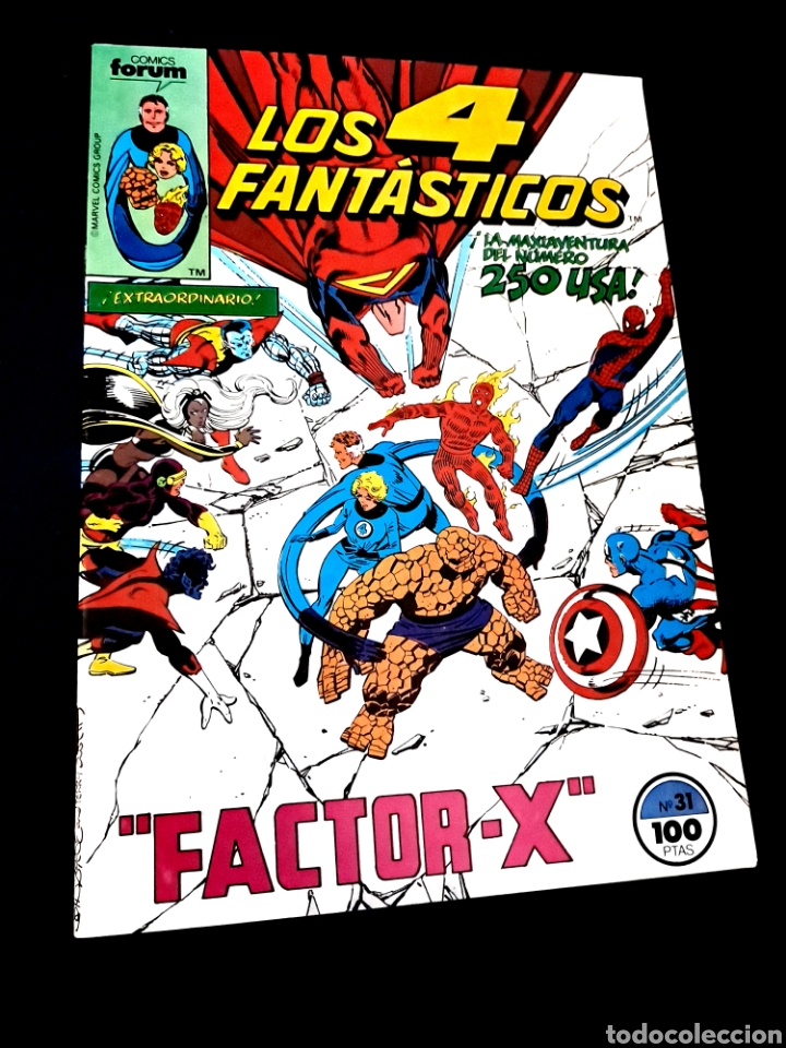 C&oacute;mics: EXCELENTE ESTADO LOS 4 FANTASTICOS 31 FORUM COMICS GRAPA - Foto 1