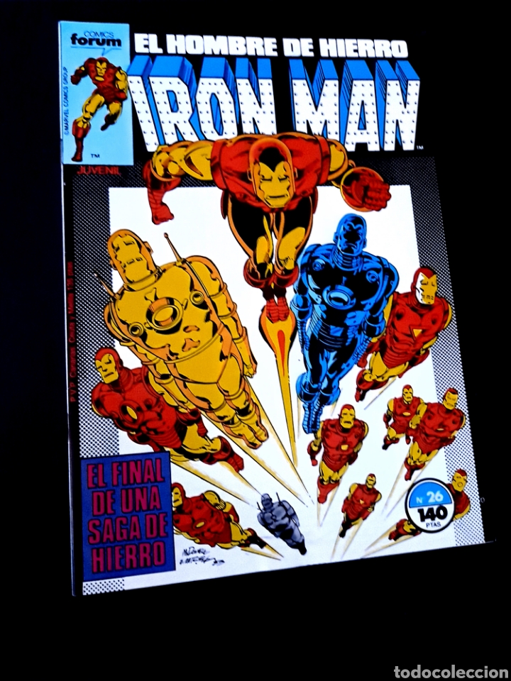 C&oacute;mics: DE KIOSCO IRON MAN 26 FORUM COMICS GRAPA - Foto 1