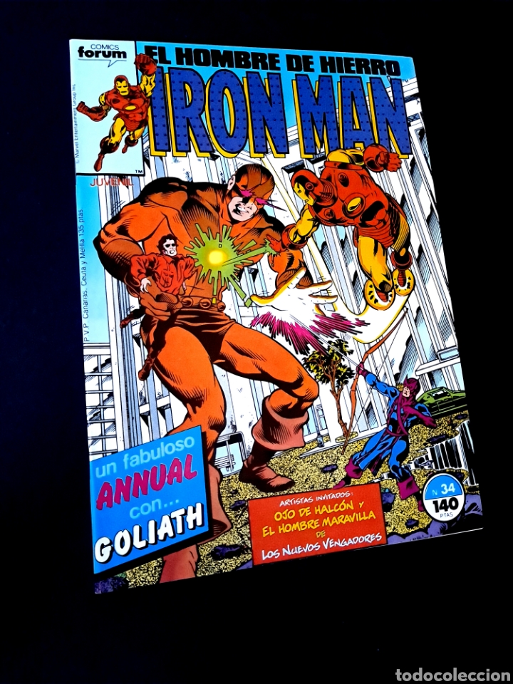 C&oacute;mics: DE KIOSCO IRON MAN 34 FORUM COMICS GRAPA - Foto 1