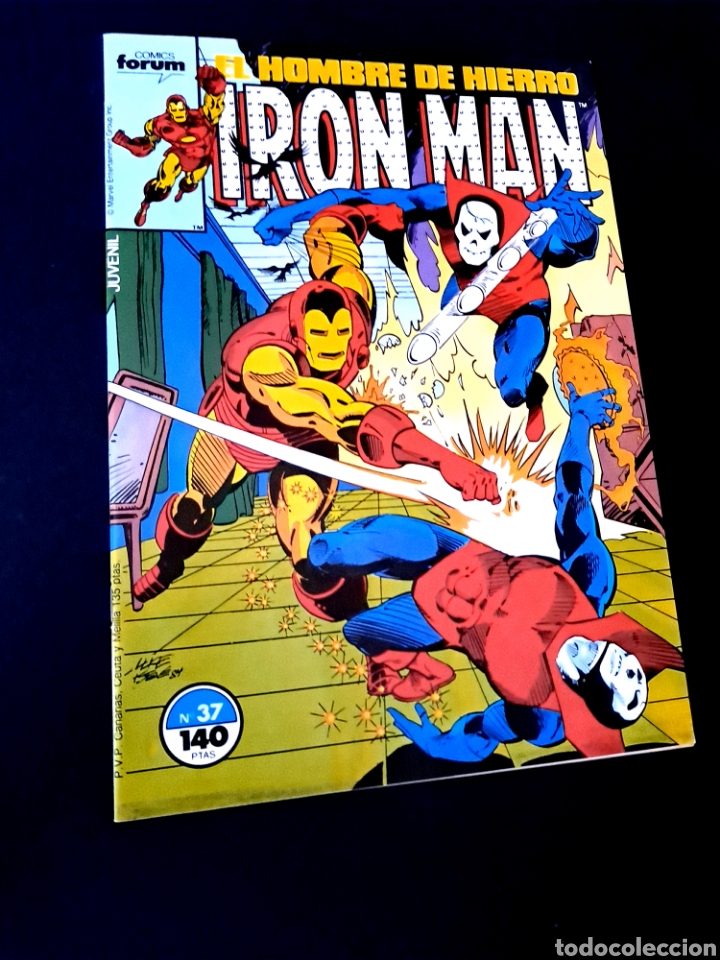 C&oacute;mics: DE KIOSCO IRON MAN 37 FORUM COMICS GRAPA - Foto 1