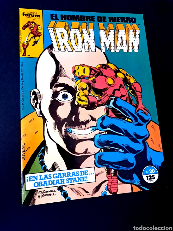 C&oacute;mics: EXCELENTE ESTADO IRON MAN 20 FORUM COMICS GRAPA - Foto 1