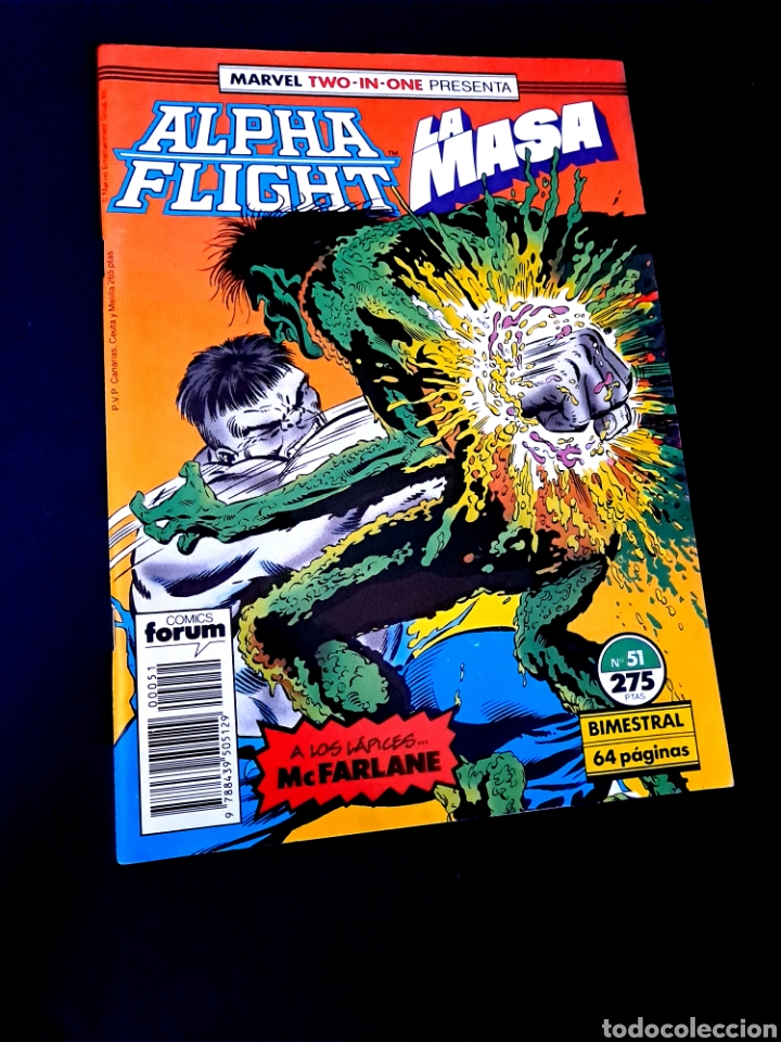 C&oacute;mics: EXCELENTE ESTADO ALPHA FLIGHT 51 VOL.1 FORUM COMICS GRAPA - Foto 1