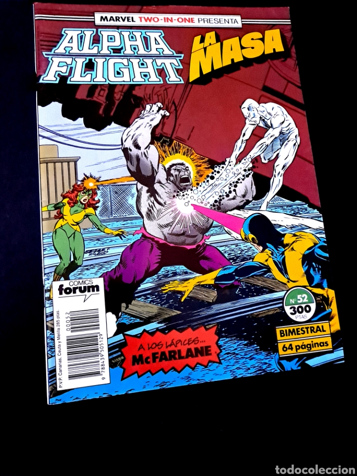 C&oacute;mics: EXCELENTE ESTADO ALPHA FLIGHT 52 VOL.1 MARVEL TWO-IN-ONE FORUM COMICS GRAPA - Foto 1