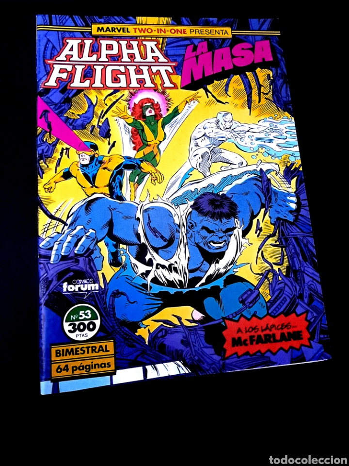 C&oacute;mics: EXCELENTE ESTADO ALPHA FLIGHT 53 VOL.1 MARVEL TWO-IN-ONE FORUM COMICS GRAPA - Foto 1