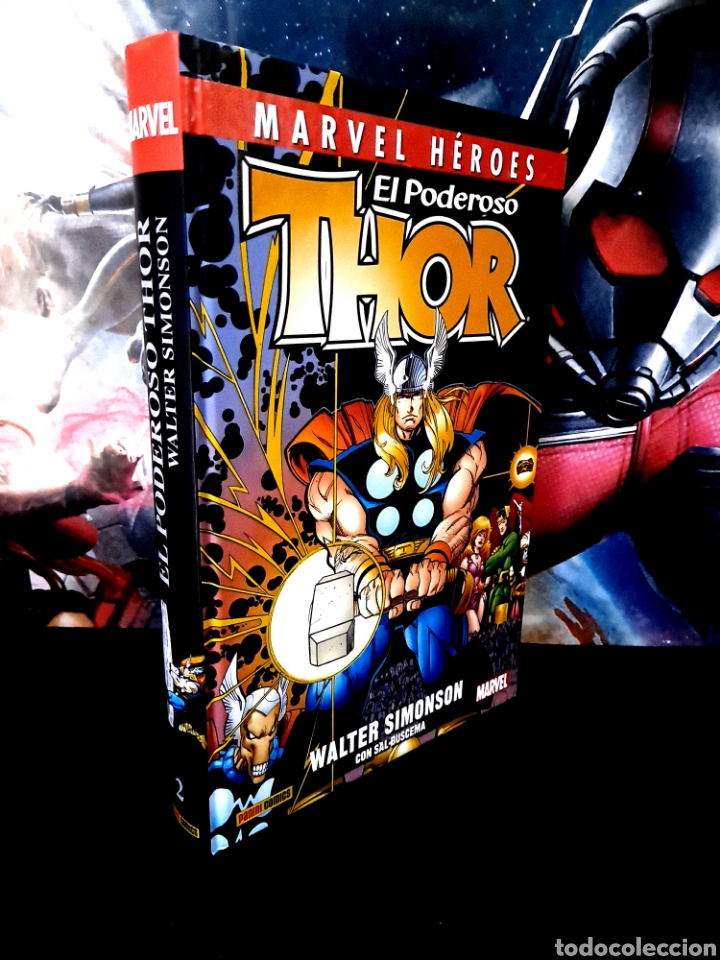 C&oacute;mics: DE KIOSCO MARVEL HEROES 49 EL PODEROSO THOR WALTER SIMONSON VOLUMEN 2 PANINI COMICS GRAPA - Foto 1