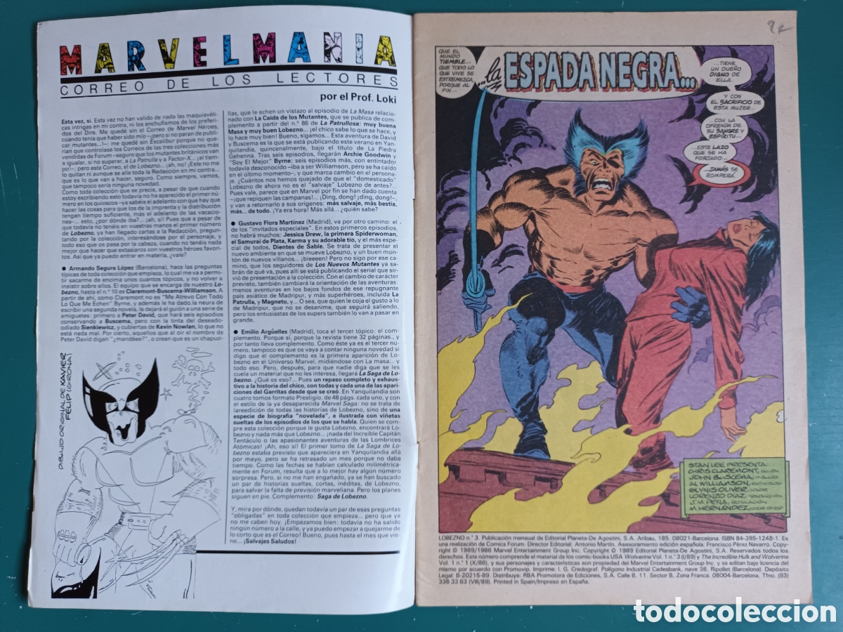 C&oacute;mics: Lobezno vol 1 N&deg; 3 FORUM - MARVEL - Foto 2