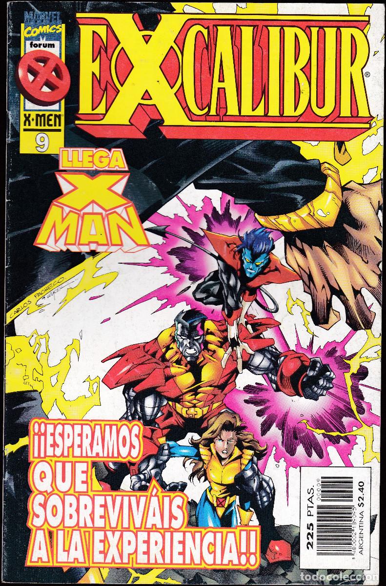 C&oacute;mics: EXCALIBUR - vol.2 - N&ordm; 9 - LLEGA X-MAN - FORUM - Foto 1