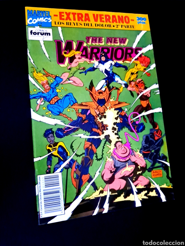 C&oacute;mics: DE KIOSCO THE NEW WARRIORS EXTRA VERANO FORUM COMICS GRAPA - Foto 1