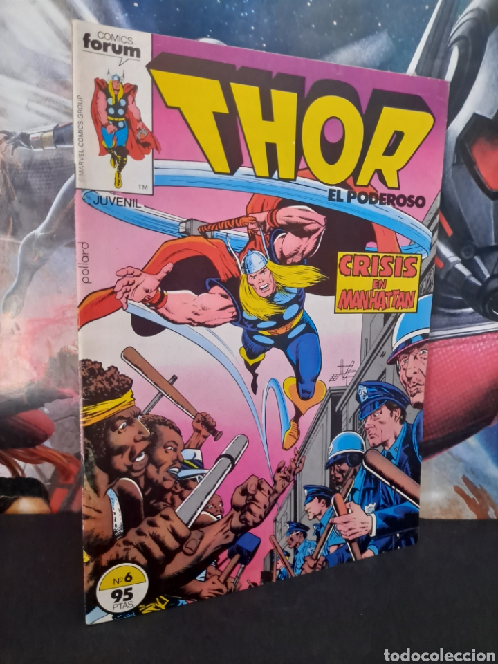 C&oacute;mics: CASI EXCELENTE ESTADO THOR EL PODEROSO 6 VOL.1 FORUM COMICS GRAPA - Foto 1