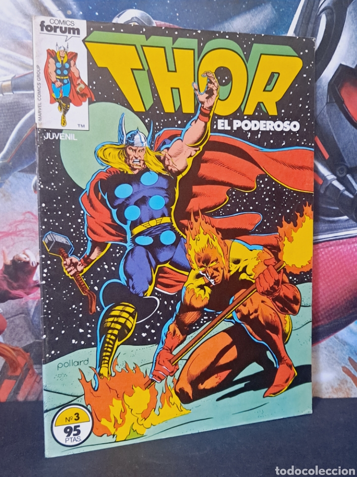 C&oacute;mics: CASI EXCELENTE ESTADO THOR EL PODEROSO 3 VOL.1 FORUM COMICS GRAPA - Foto 1