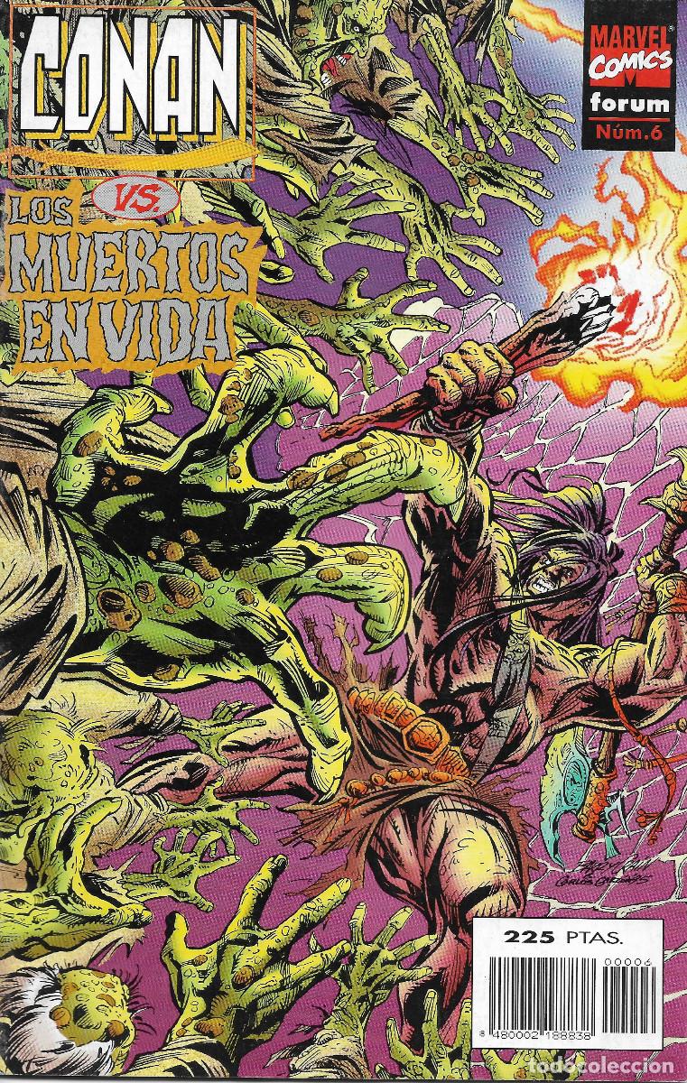 C&oacute;mics: CONAN EL B&Aacute;RBARO VS LOS MUERTOS EN VIDA - Foto 1