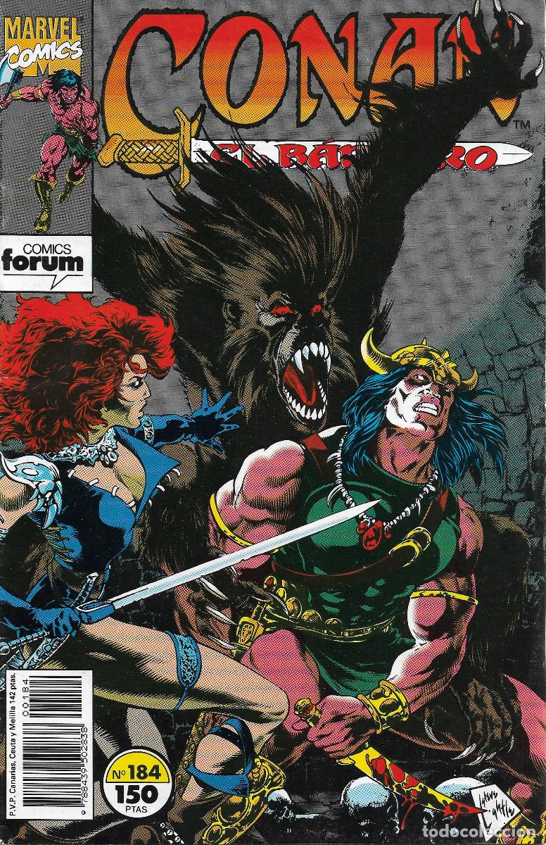 C&oacute;mics: 185. CONAN EL B&Aacute;RBARO. N&ordm;184 - Foto 1