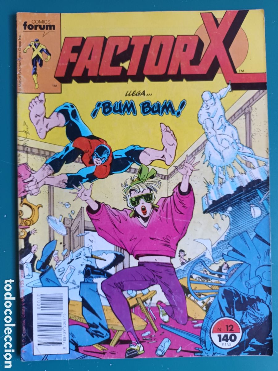 C&oacute;mics: Factor X vol 1 N&deg; 12 FORUM - MARVEL 1989 Power Pack - Foto 1