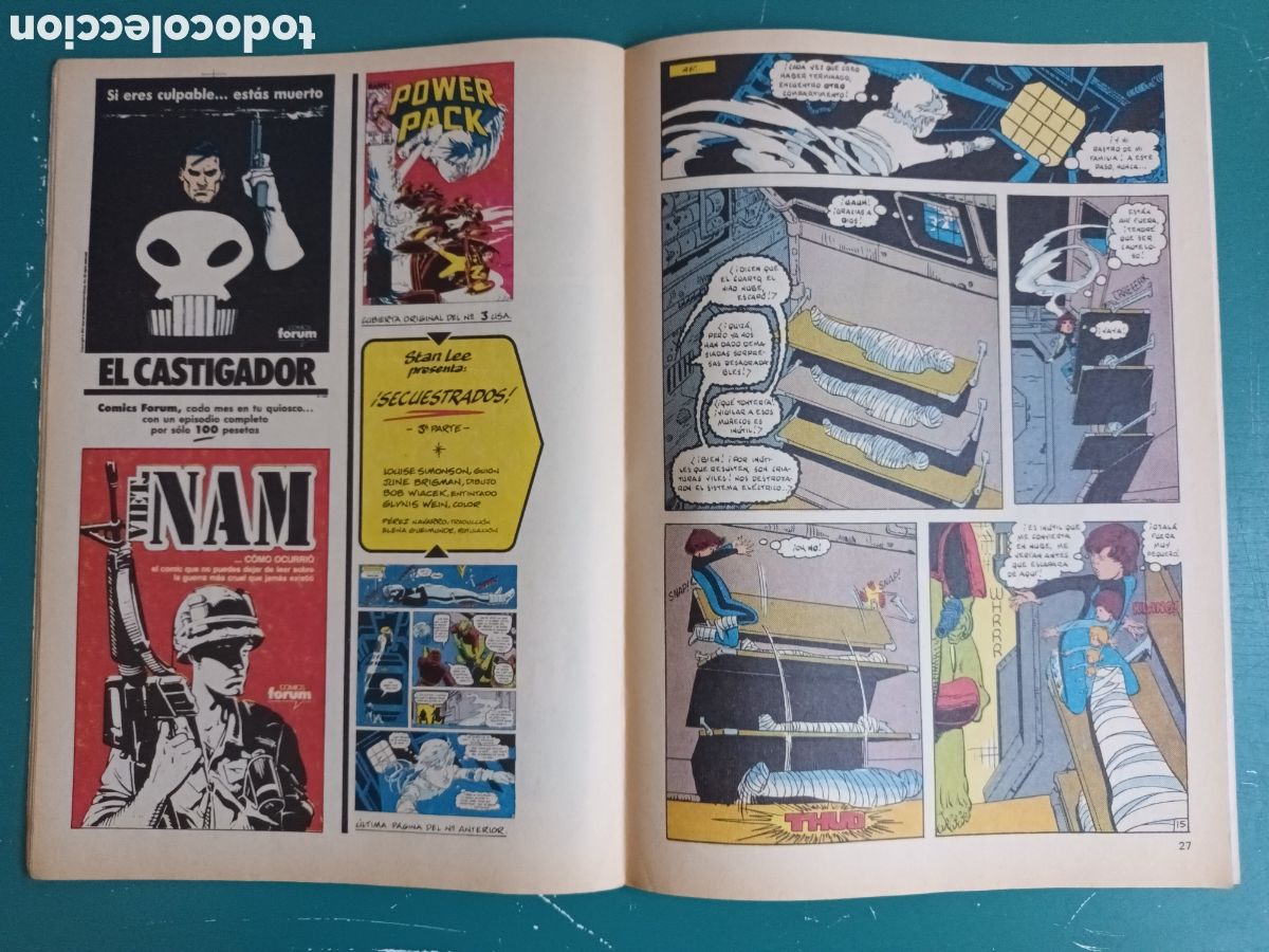 C&oacute;mics: Factor X vol 1 N&deg; 12 FORUM - MARVEL 1989 Power Pack - Foto 7