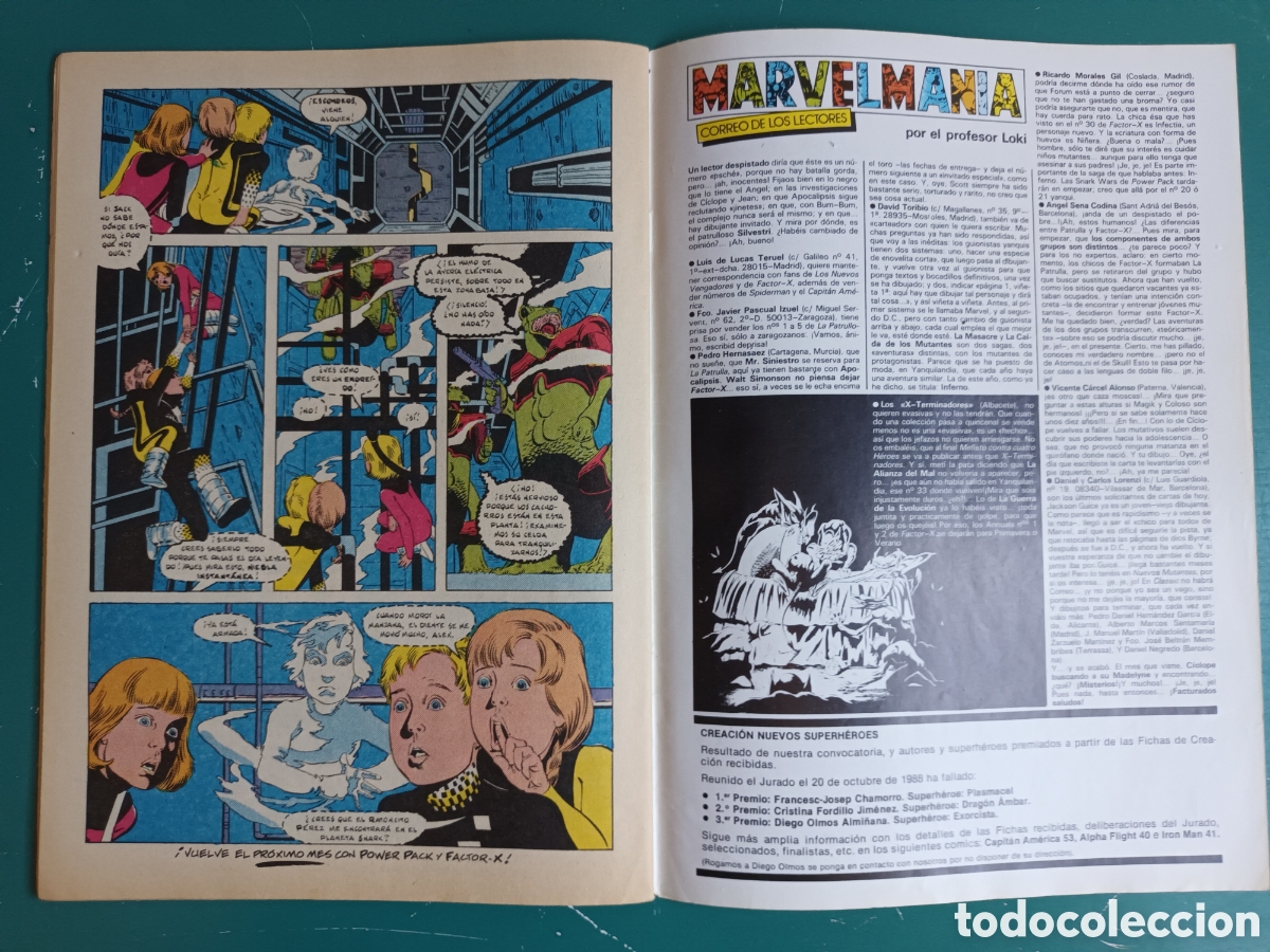 C&oacute;mics: Factor X vol 1 N&deg; 12 FORUM - MARVEL 1989 Power Pack - Foto 8