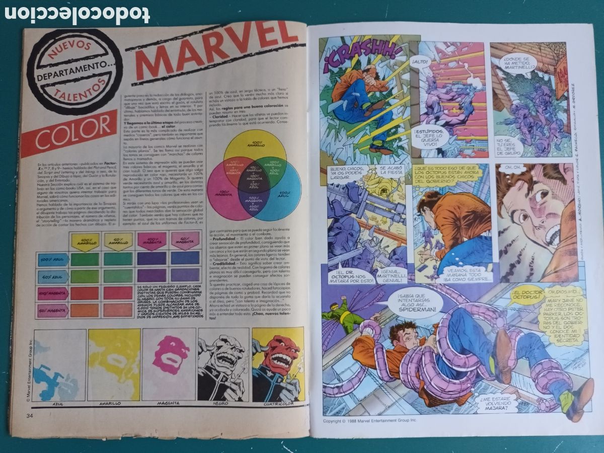 C&oacute;mics: Factor X vol 1 N&deg; 10 FORUM - MARVEL 1988 Power Pack Carlos Pacheco - Foto 9