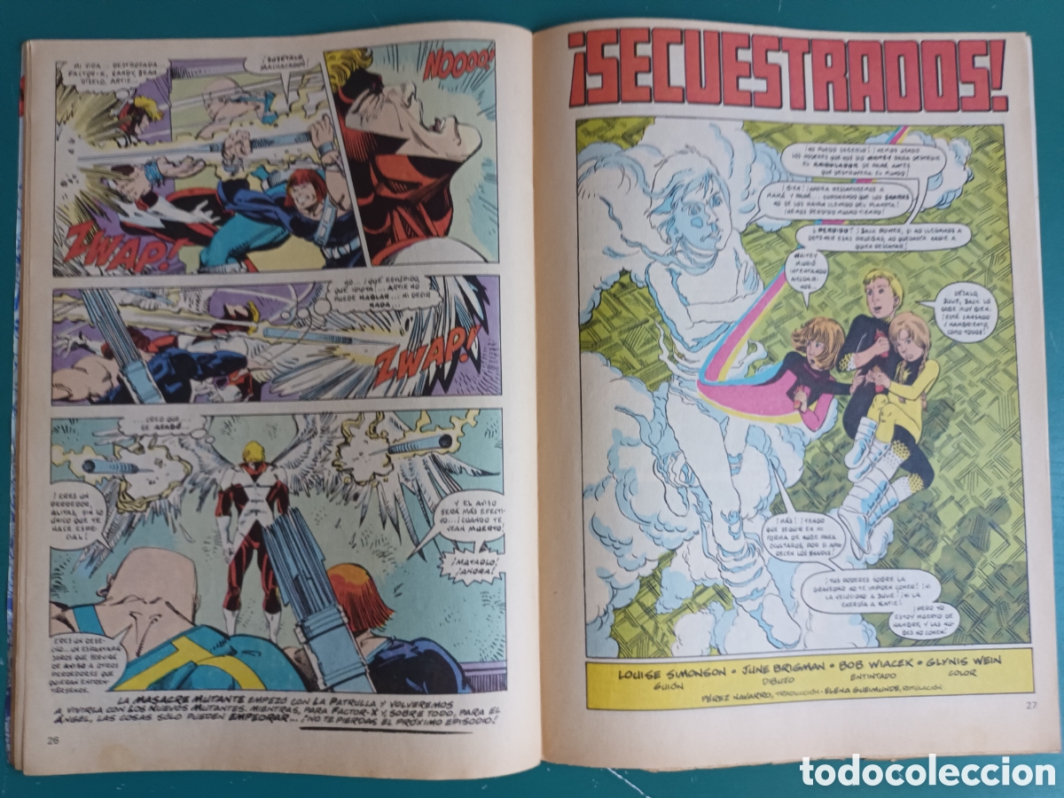 C&oacute;mics: Factor X vol 1 N&deg; 10 FORUM - MARVEL 1988 Power Pack Carlos Pacheco - Foto 7