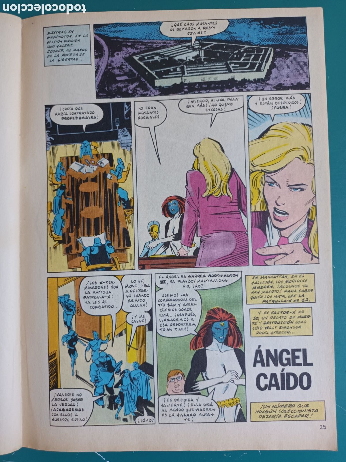C&oacute;mics: Factor X vol 1 N&deg; 9 FORUM - MARVEL 1988 Power Pack Carlos Pacheco - Foto 7