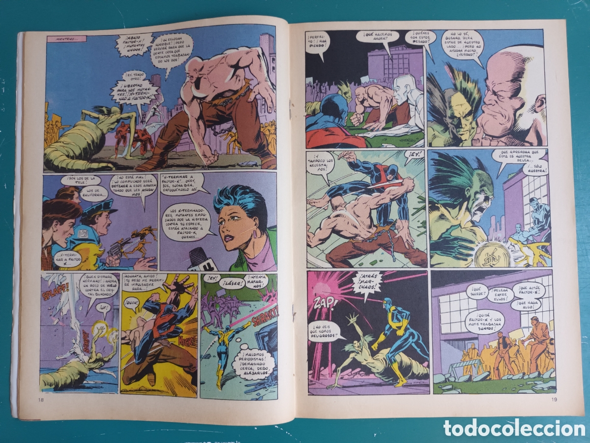C&oacute;mics: Factor X vol 1 N&deg; 7 FORUM - MARVEL 1988 Power Pack Carlos Pacheco - Foto 4