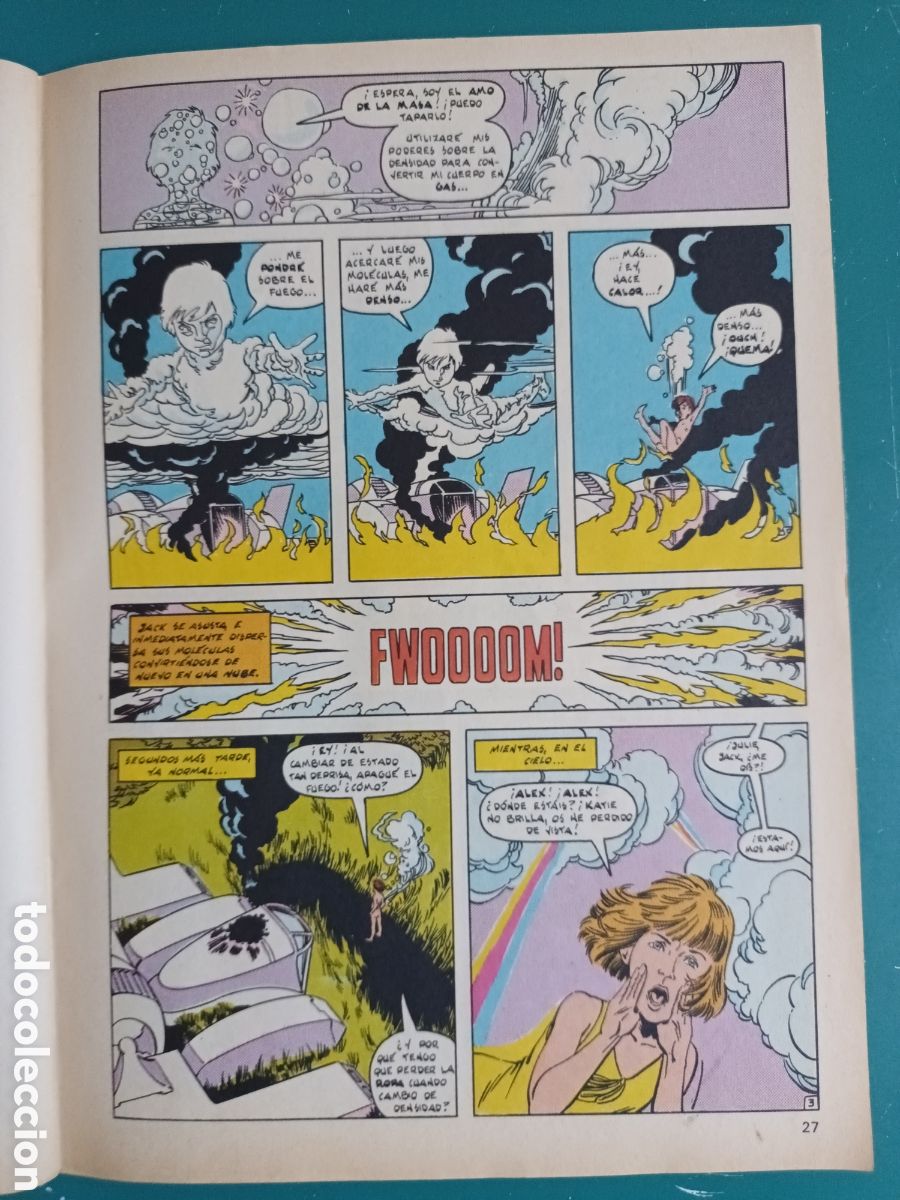C&oacute;mics: Factor X vol 1 N&deg; 7 FORUM - MARVEL 1988 Power Pack Carlos Pacheco - Foto 6
