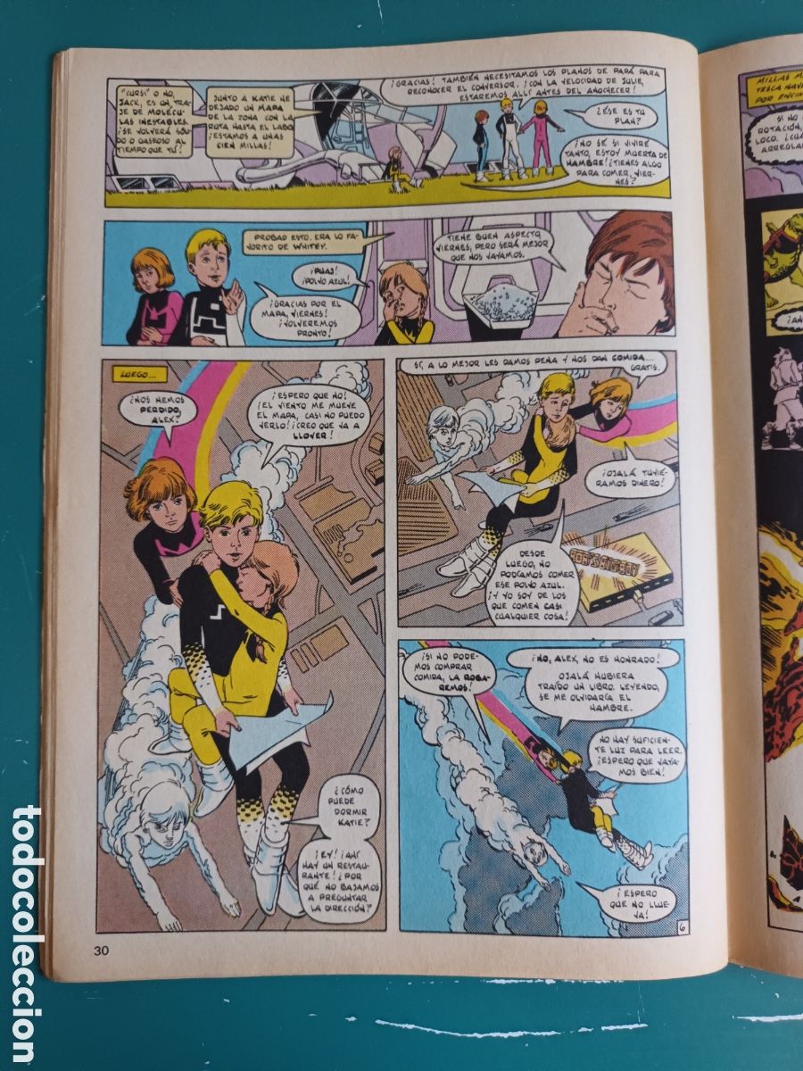 C&oacute;mics: Factor X vol 1 N&deg; 7 FORUM - MARVEL 1988 Power Pack Carlos Pacheco - Foto 7
