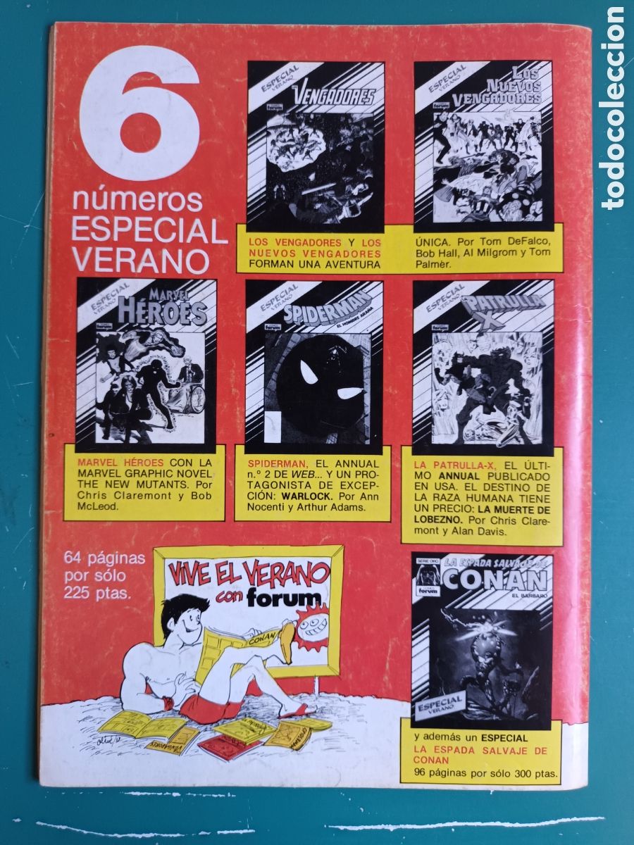 C&oacute;mics: Factor X vol 1 N&deg; 7 FORUM - MARVEL 1988 Power Pack Carlos Pacheco - Foto 10
