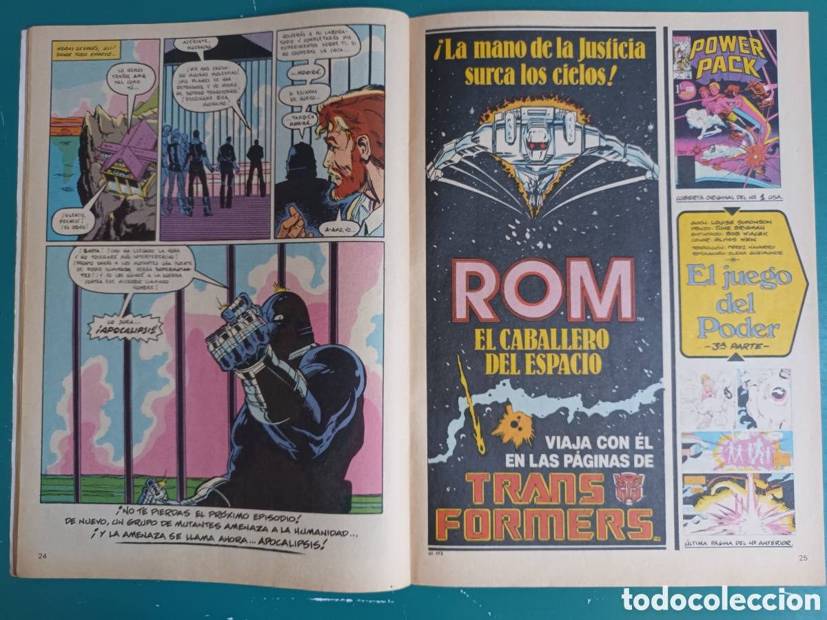 C&oacute;mics: Factor X vol 1 N&deg; 5 FORUM - MARVEL 1988 Power Pack - Foto 4